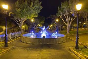 El Parque de Arnao se prepara para vestirse a la moda (Foto TA)